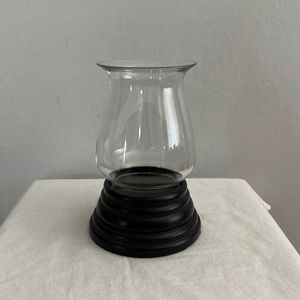 Nordstrom Home Tall Wood Candle Holder